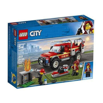 Playset Fire Chief Intervention Truck Lego (201 pcs) - DETDUVILLLHA.SE