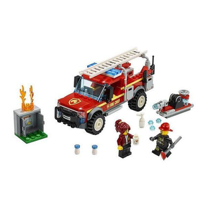 Playset Fire Chief Intervention Truck Lego (201 pcs) - DETDUVILLLHA.SE