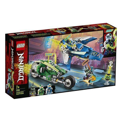 Playset Ninjago Jay and Lloyd's Super fast Racers Lego 71709 - DETDUVILLLHA.SE