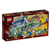 Playset Ninjago Jay and Lloyd's Super fast Racers Lego 71709 - DETDUVILLLHA.SE