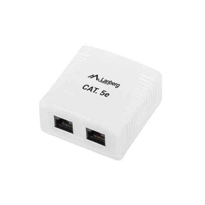 Kontakt RJ45 Kategori 5 UTP Lanberg OU5-0002-W