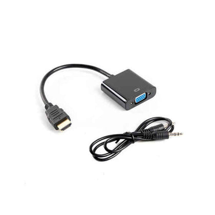 Adapter HDMI till VGA Lanberg AD-0017-BK Svart