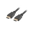 Kabel HDMI Lanberg 4K Ultra HD Hankontakt/Hankontakt Svart