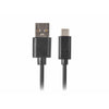 USB A till USB C Kabel Lanberg CA-USBO-20CU-0010-BK