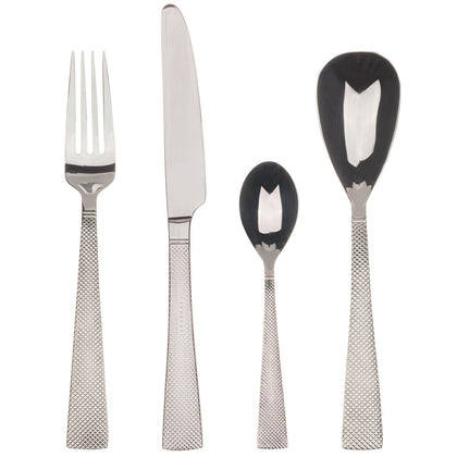 Bestick Bergner Royan Rostfritt stål Silvrig (24 pcs)