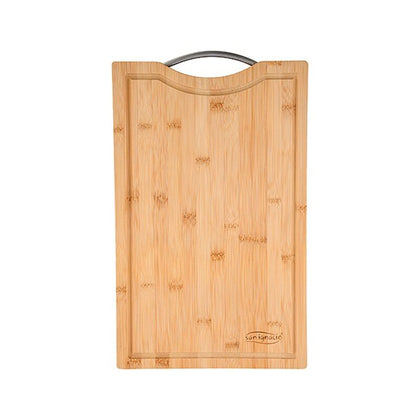 Skärbräda Bergner BBQ Brun Bambu (40 x 25 x 1,9 cm)