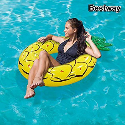 Uppblåsbar poolflotta Bestway 36121 (Ø 133 cm) - DETDUVILLLHA.SE