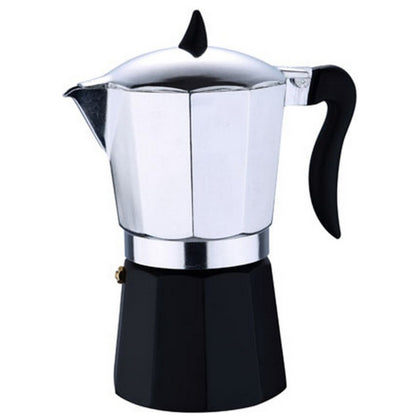 Kaffebryggare Renberg Chess Svart Aluminium Silvrig (9 Koppar)