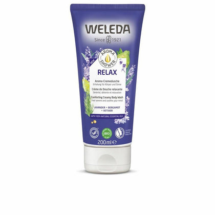 Duschtvål Weleda Aroma Shower Relax Lavendel Bergamott Avkopplande (200 ml)