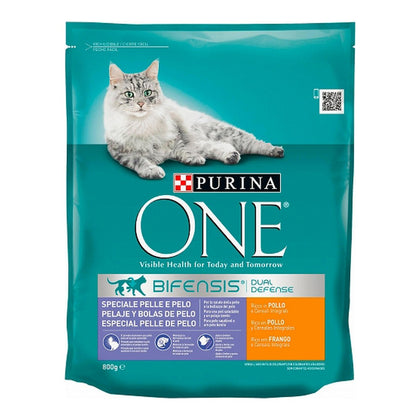 Kattmat Purina Coat & Hairball One (800 g)