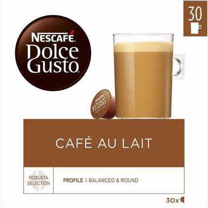 Kaffekapslar Nescafé Dolce Gusto Cafe Au Lait (30 uds)