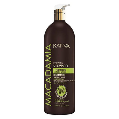 Fuktgivande schampo Macadamia Kativa (1000 ml) (1000 ml)