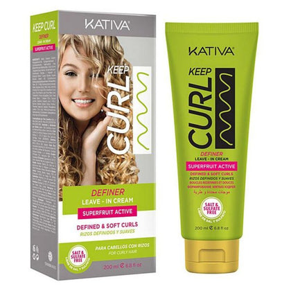 Curl Defining Cream Kativa Keep Curl (200 ml)