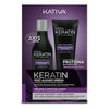 Hårkit Brasiliansk glans Kativa Keratin (2 pcs) (250 ml + 200 ml)