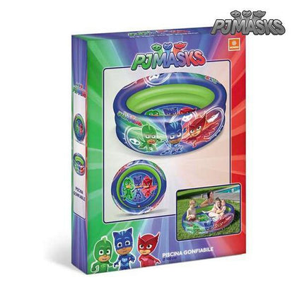 Uppblåsbar plaskpool för barn PJ Masks (Ø 100 cm) - DETDUVILLLHA.SE