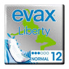 Normala dambindor Liberty Evax (12 uds)