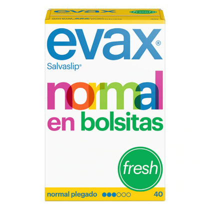 Normala trosskydd fresh Evax Slip (40 uds) (40 antal)