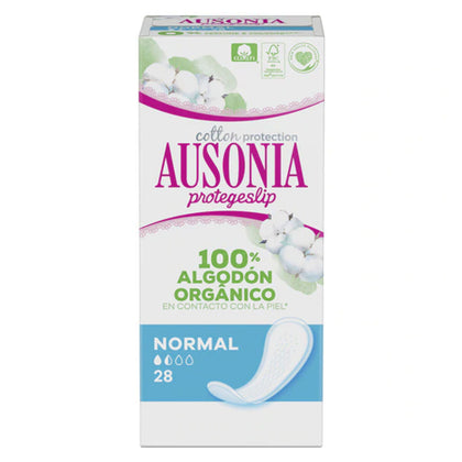 Normala trosskydd ORGANIC Ausonia Ausonia Organic (28 uds) 28 antal