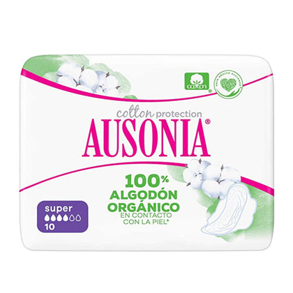 Super-dambinda med vingar ORGANIC Ausonia (10 uds)