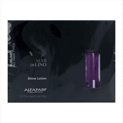 Behandling för att skydda håret Semi di Lino Sublime Shine Lotion Alfaparf Milano (12 x 13 ml)