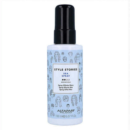 Extrem hårfixerande gel Style Stories Alfaparf Milano Sea Spray (150 ml)