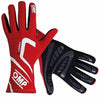 Men's Driving Gloves OMP First-S Röd (Storlek M)