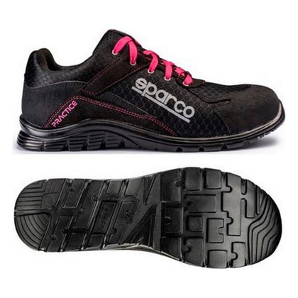 Skyddssko Sparco Practice Svart Rosa