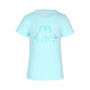 Barn T-shirt med kortärm Kappa Quissy Blue Aquamarine