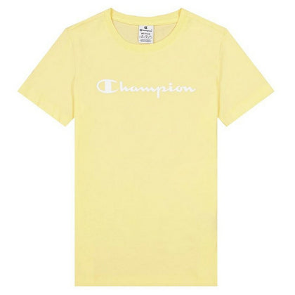 T-shirt med kortärm Dam Champion  Big Script Logo