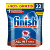 Diskmaskin kapslar Finish (22 uds)