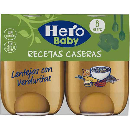 Barnmat Hero Recetas Caseras Verduras (2 x 190 gr)