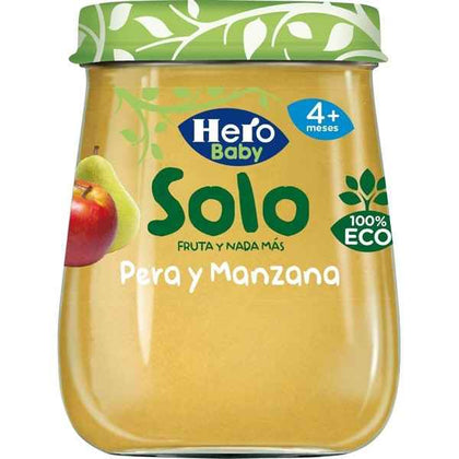 Barnmat Hero Solo Pera Äpple