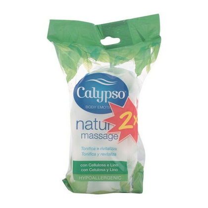 Rengöringssvamp Natur Massage Calypso (2 pcs)