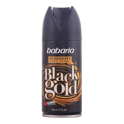 Deodorantspray Men Black Gold Babaria (150 ml)