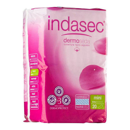 Normala dambindor Indasec Dermoseda Mini (20 uds)