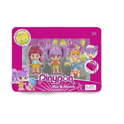 PinyPon Figurer New Look Pack Famosa (4 pcs) - DETDUVILLLHA.SE