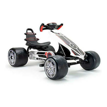 Gokart Injusa 4122 Vit Pedaler 89 x 60 x 50 cm