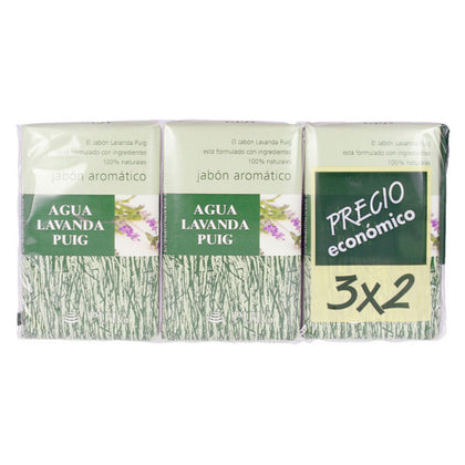 Handtvål Agua Lavanda Puig Agua Lavanda (3 pcs)