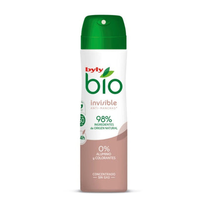 Deodorantspray BIO NATURAL 0% INVISIBLE Byly (75 ml)