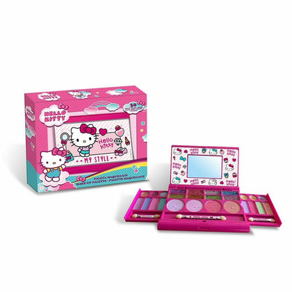 Sminkset för barn Hello Kitty Hello Kitty Paleta Maquillaje 30 Delar (30 pcs)