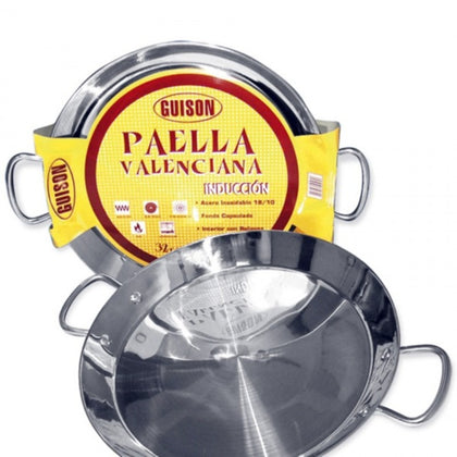 Paellapanna Guison 74046 Rostfritt stål Metall 3 L (10 Delar) (46 cm)