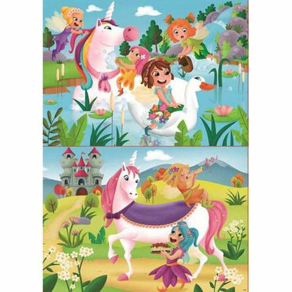 Pussel Educa Unicorns and Fairies (40 pcs)