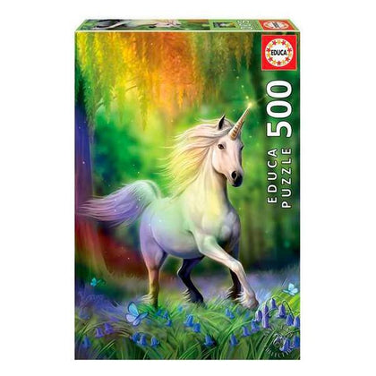 Pussel Unicorn Rainbow Educa (500 pcs) - DETDUVILLLHA.SE