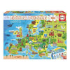 Barnpussel Europe Map Educa (150 pcs) - DETDUVILLLHA.SE