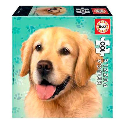 Djur Pussel Golden Retriever Educa (100 pcs) - DETDUVILLLHA.SE