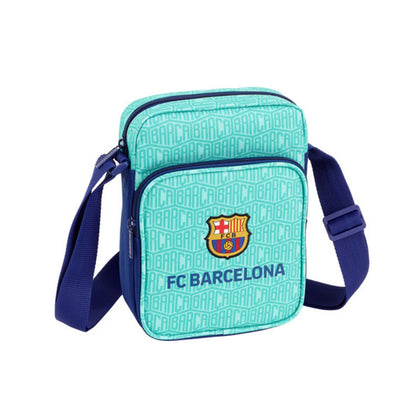 Handväska F.C. Barcelona 19/20 Turkos (16 x 22 x 6 cm)