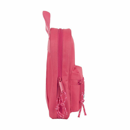 Pennfodral Ryggsäck BlackFit8 Rosa (33 Delar)