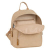 Skopåse med remmar Safta Beige (25 x 30 x 13 cm)