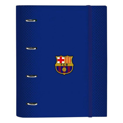 Ringpärm F.C. Barcelona 512029666 Rödbrun Marinblå (27 x 32 x 3.5 cm)