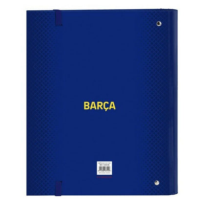 Ringpärm F.C. Barcelona 512029666 Rödbrun Marinblå (27 x 32 x 3.5 cm)